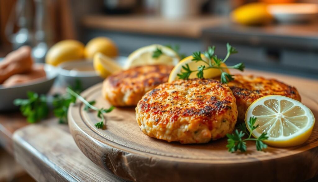 Perfectly Shaped Salmon Patties