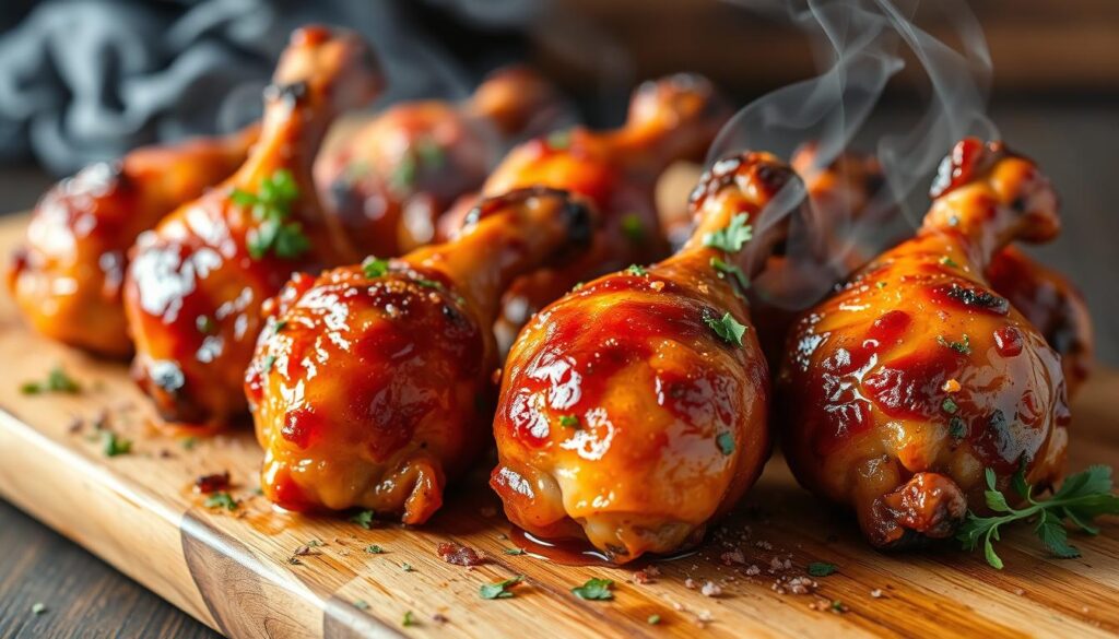 honey smoked chicken drumettes