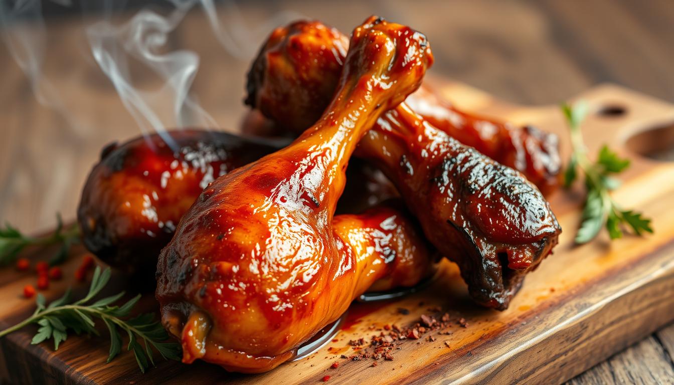 how long to smoke chicken drumsticks