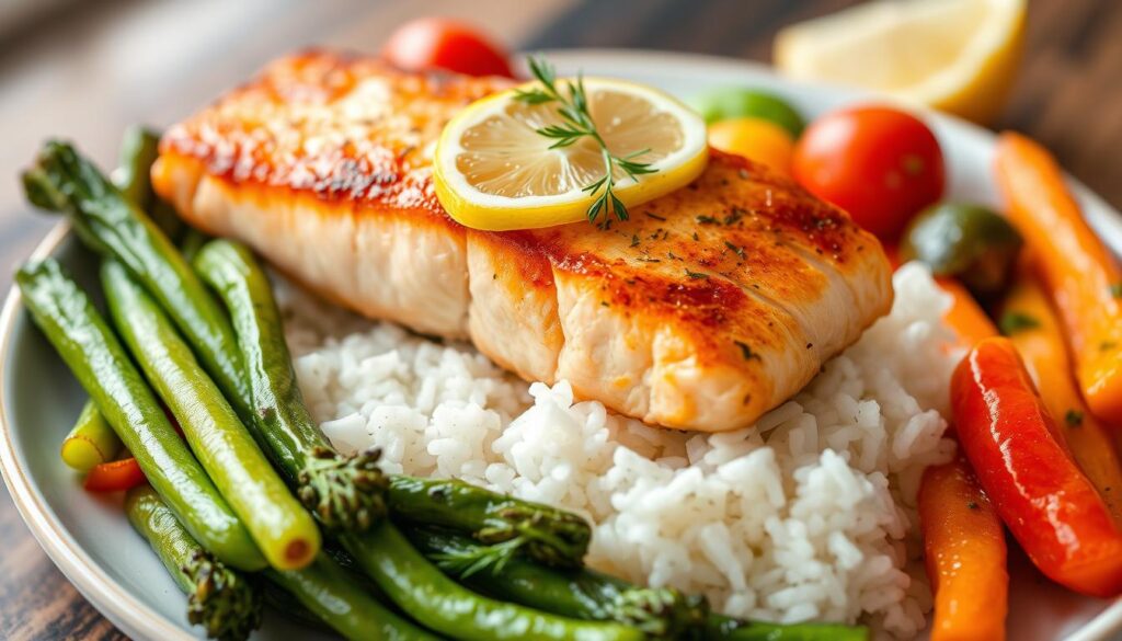 salmon and rice recipe