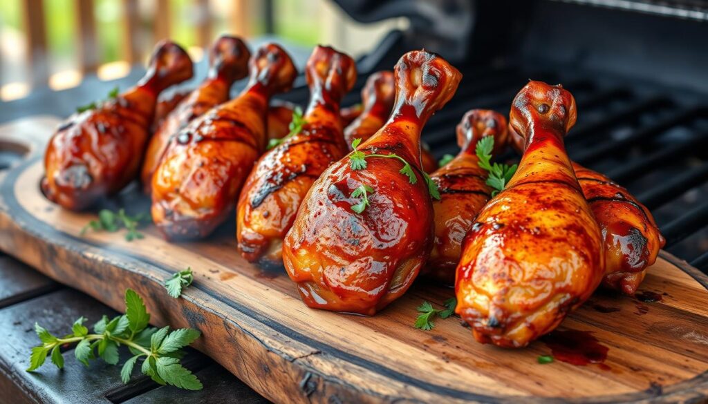 smoked chicken drumsticks