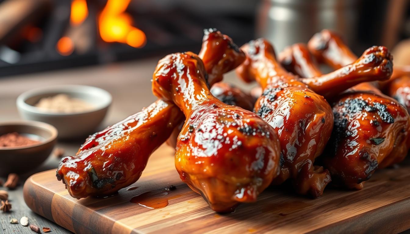 smoked chicken drumsticks