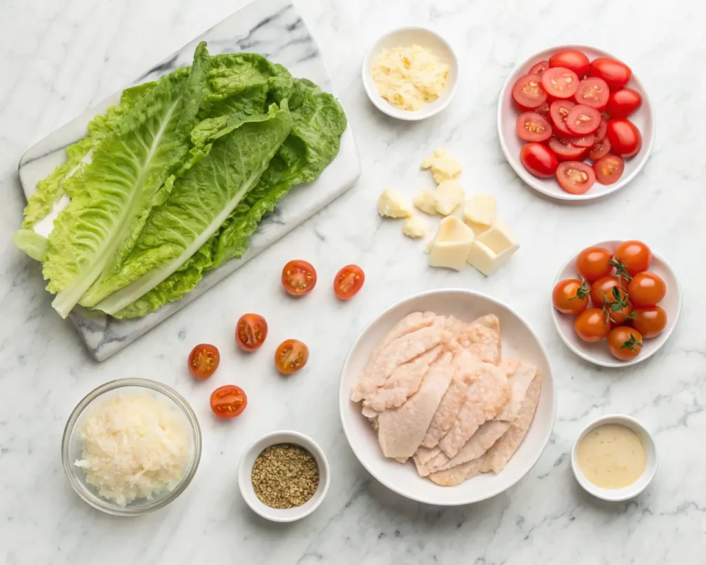 Chicken Crust Caesar Salad Pizza Calories