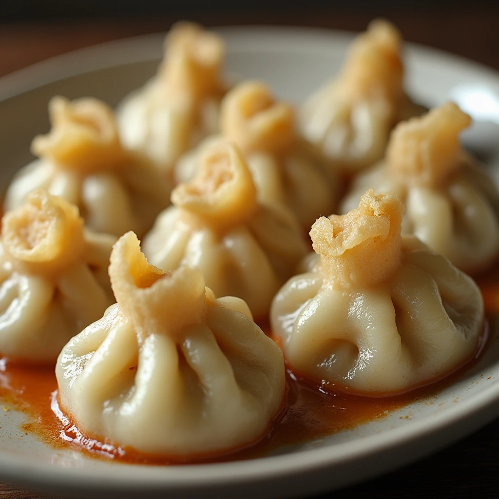 Close-up of a fluffy, perfectly cooked Bisquick dumpling served in a hearty stew