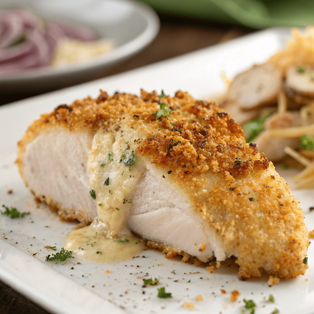 Indulge in the mouthwatering flavors of Longhorn Steakhouse Parmesan Crusted Chicken, featuring a perfectly grilled chicken breast topped with a crispy parmesan crust. This steakhouse classic is rich, cheesy, and packed with savory goodness. Served with your favorite sides, it's a must-try dish for any chicken lover.