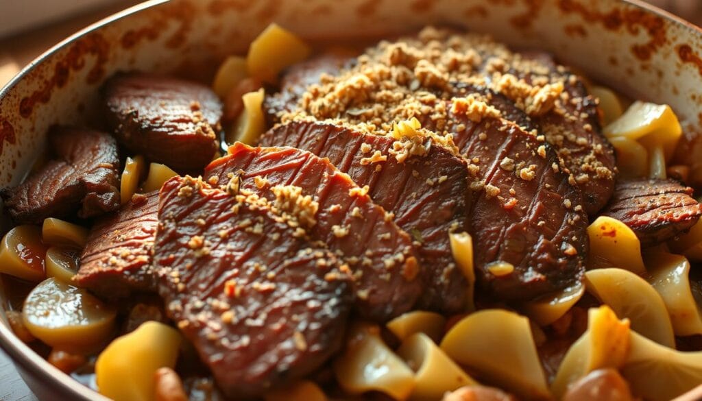 Cabbage Beef Bake