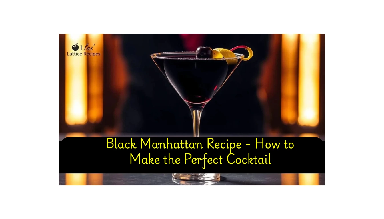 black manhattan recipe